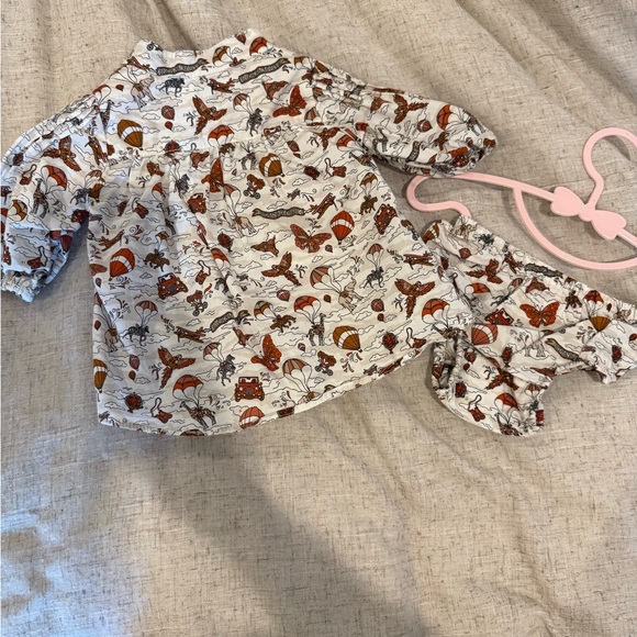 Banana Republic Other - LOT: Baby Banana Republic Tan Jumpsuit & Shirt Dress